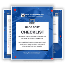 Promotional Email Checklist Stuck Up pages featured image